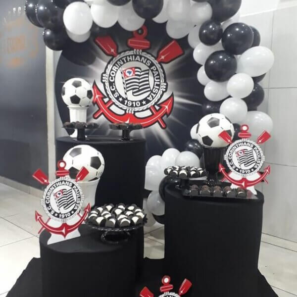 decoração corinthians aniversário