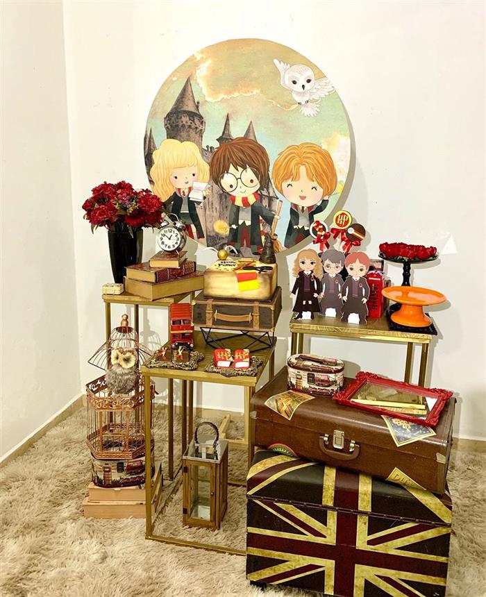 decoração harry potter DIY