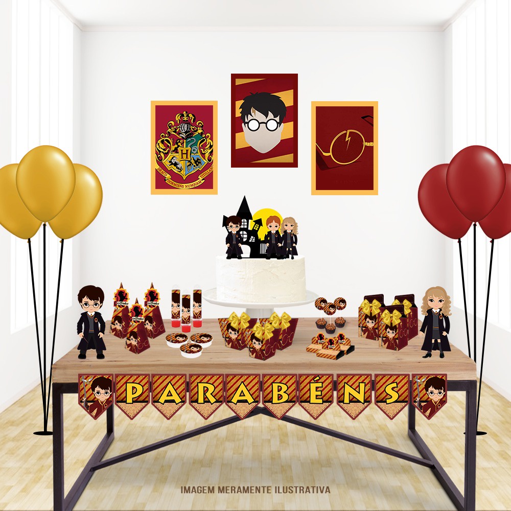 decoração quarto adulto harry potter
