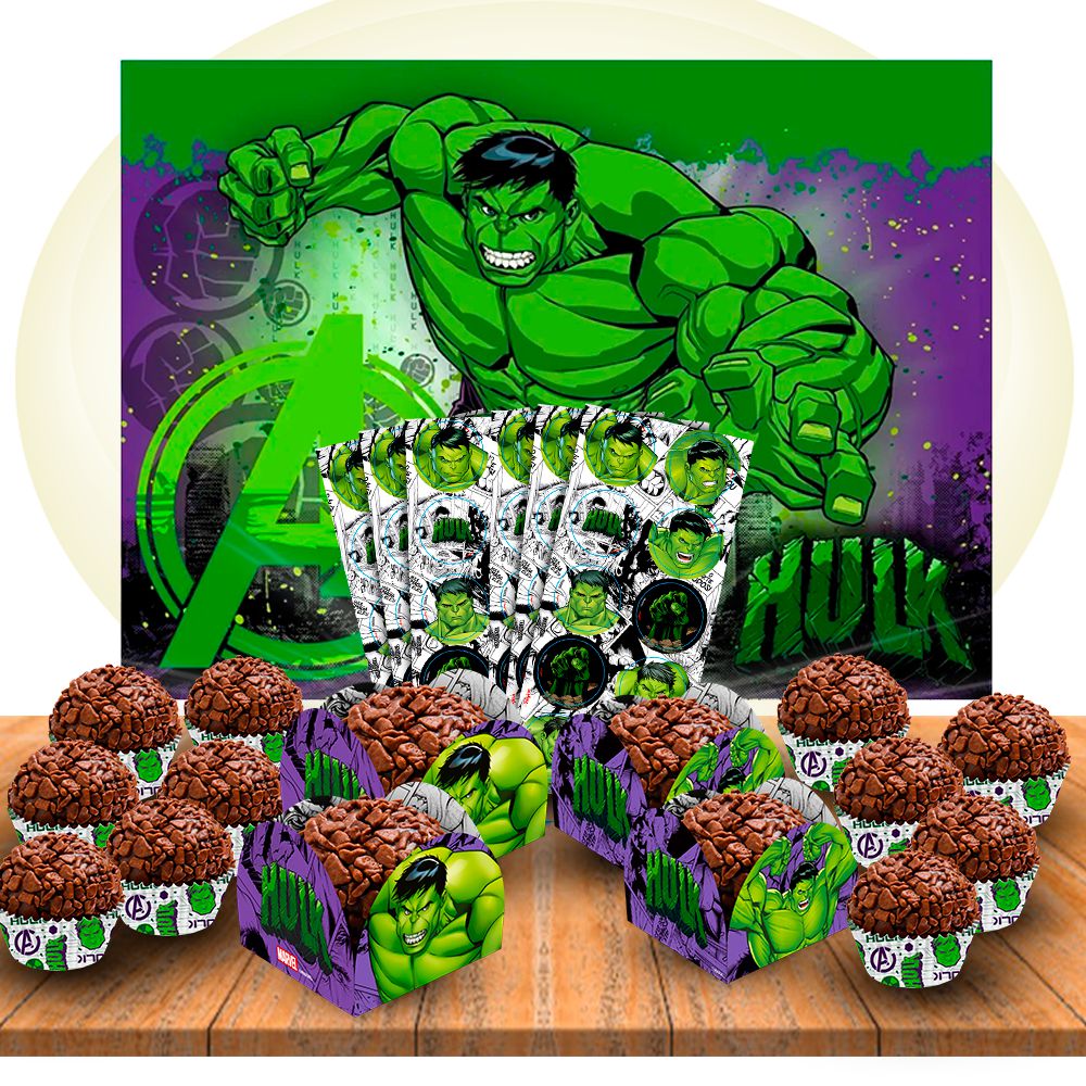 decoração hulk para aniversário