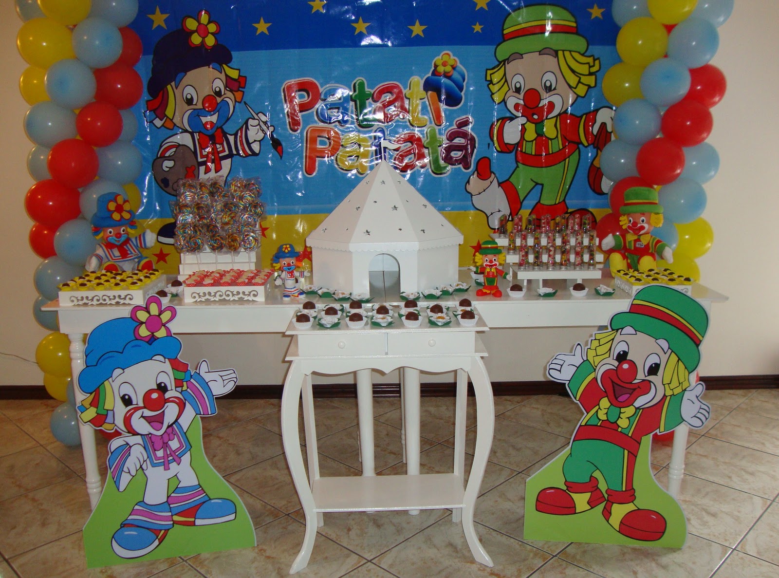 decoração patati patatá simples