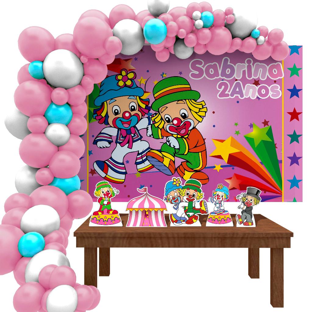 decoração patati patatá circo