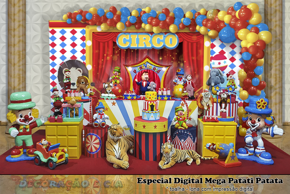 decoração patati patatá para menino