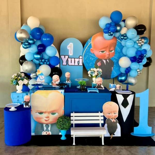 ideias criativas decoração poderoso chefinho 1 ano