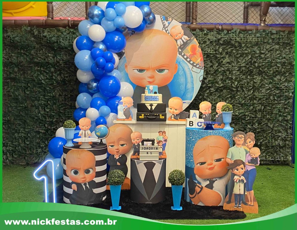 como fazer painel poderoso chefinho para festa de 1 ano