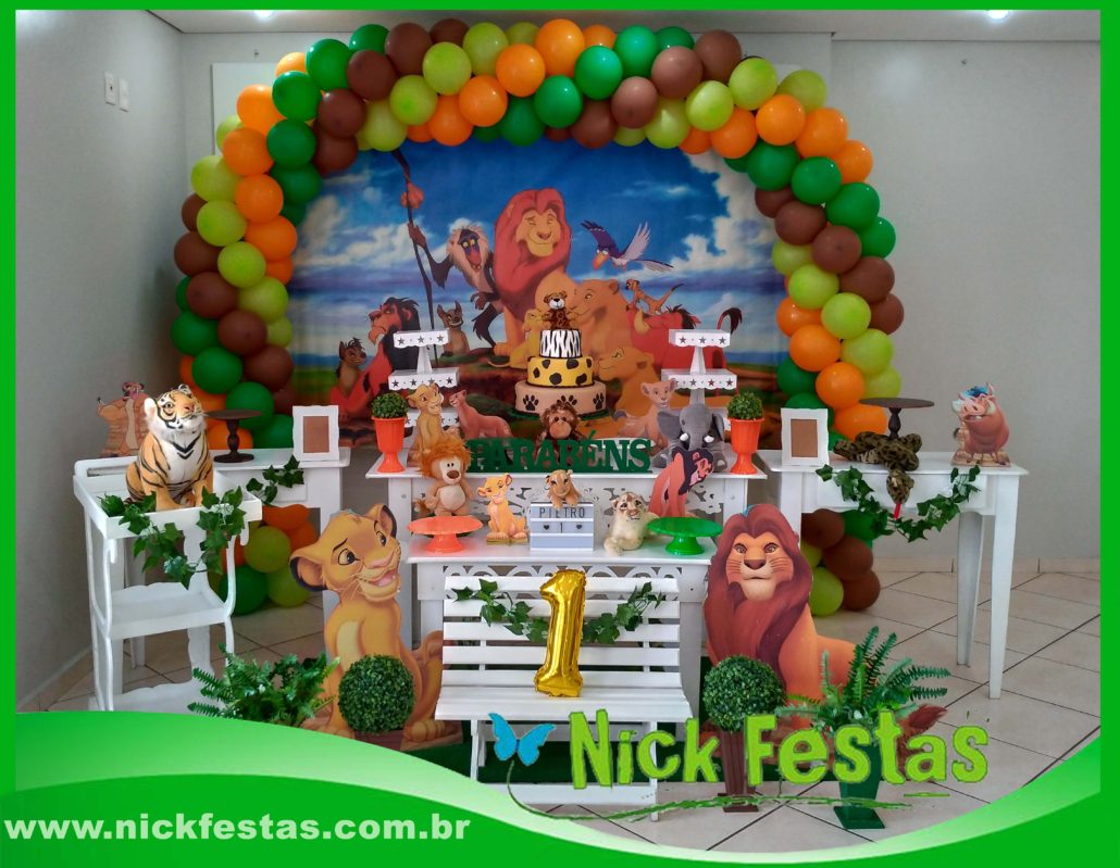 decoração tema savana africana
