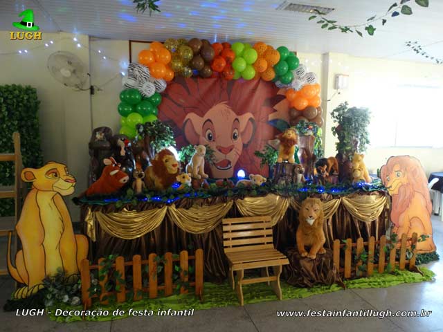 kit festa completa rei leão