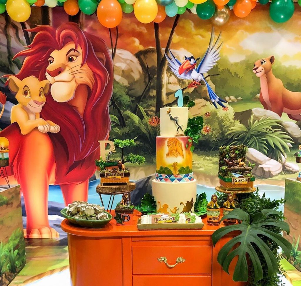 decoração tema savana africana