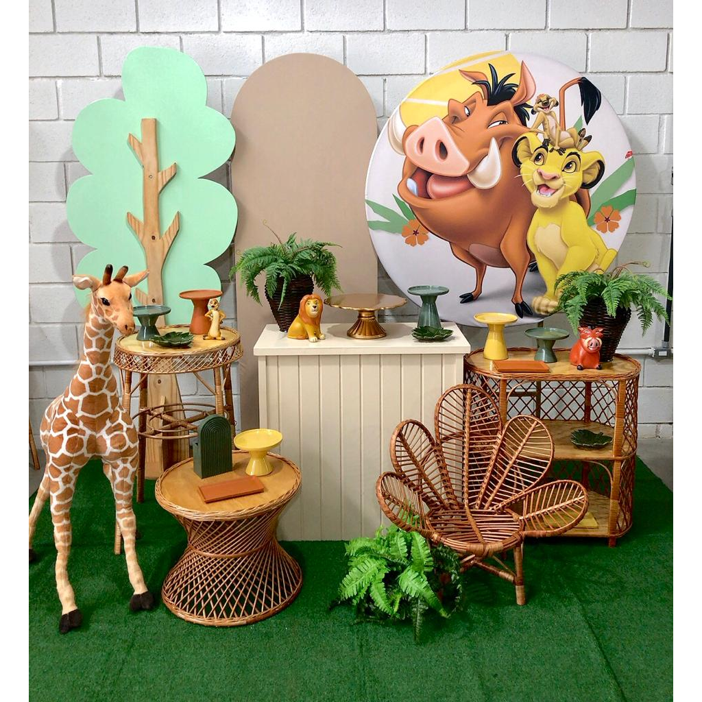 decoração aniversário rei leão 1 ano