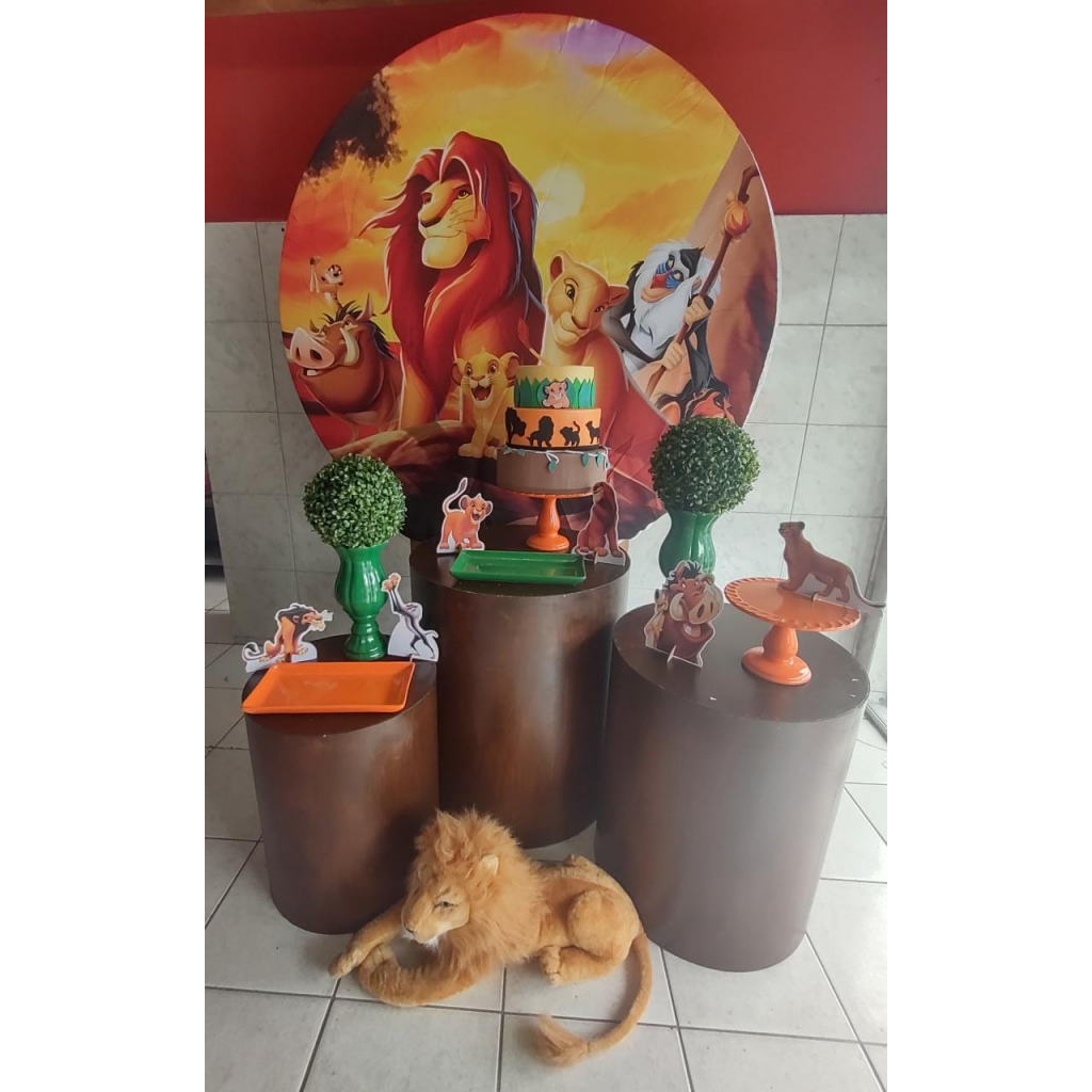 itens personalizados rei leão