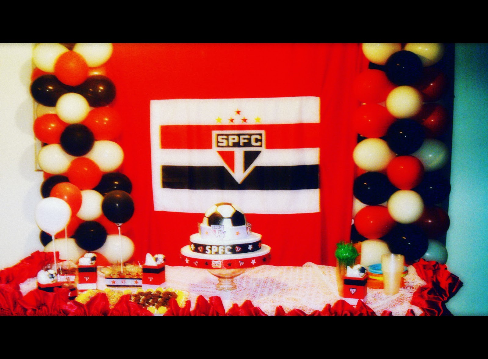 decoração são paulo futebol clube simples