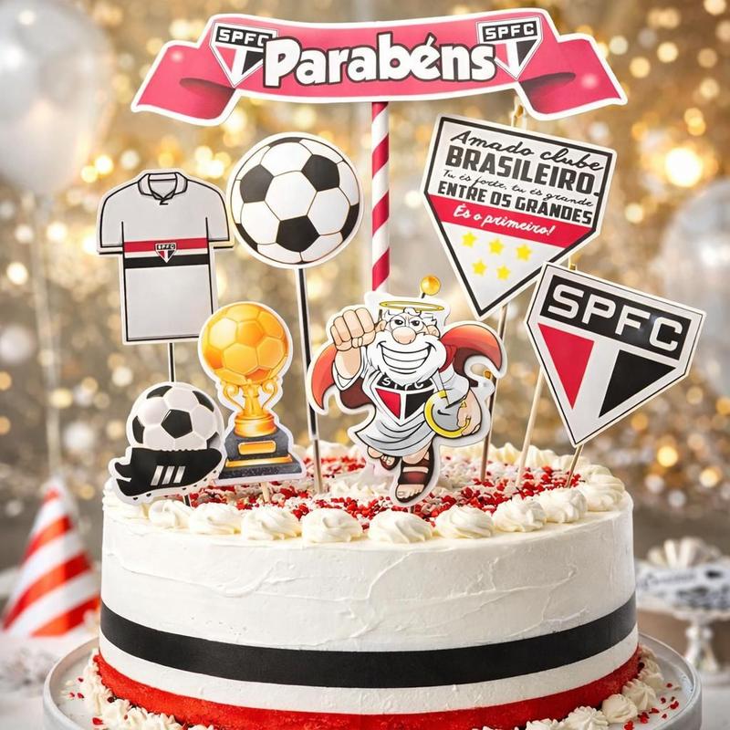 decoração de aniversário são paulo fc