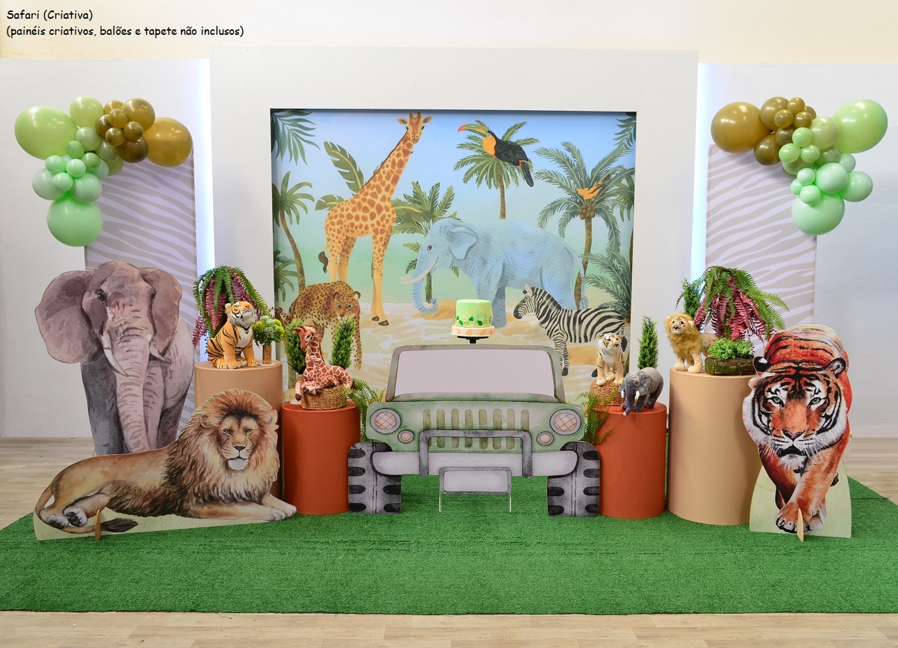 erros comuns decoração tema safari evitar