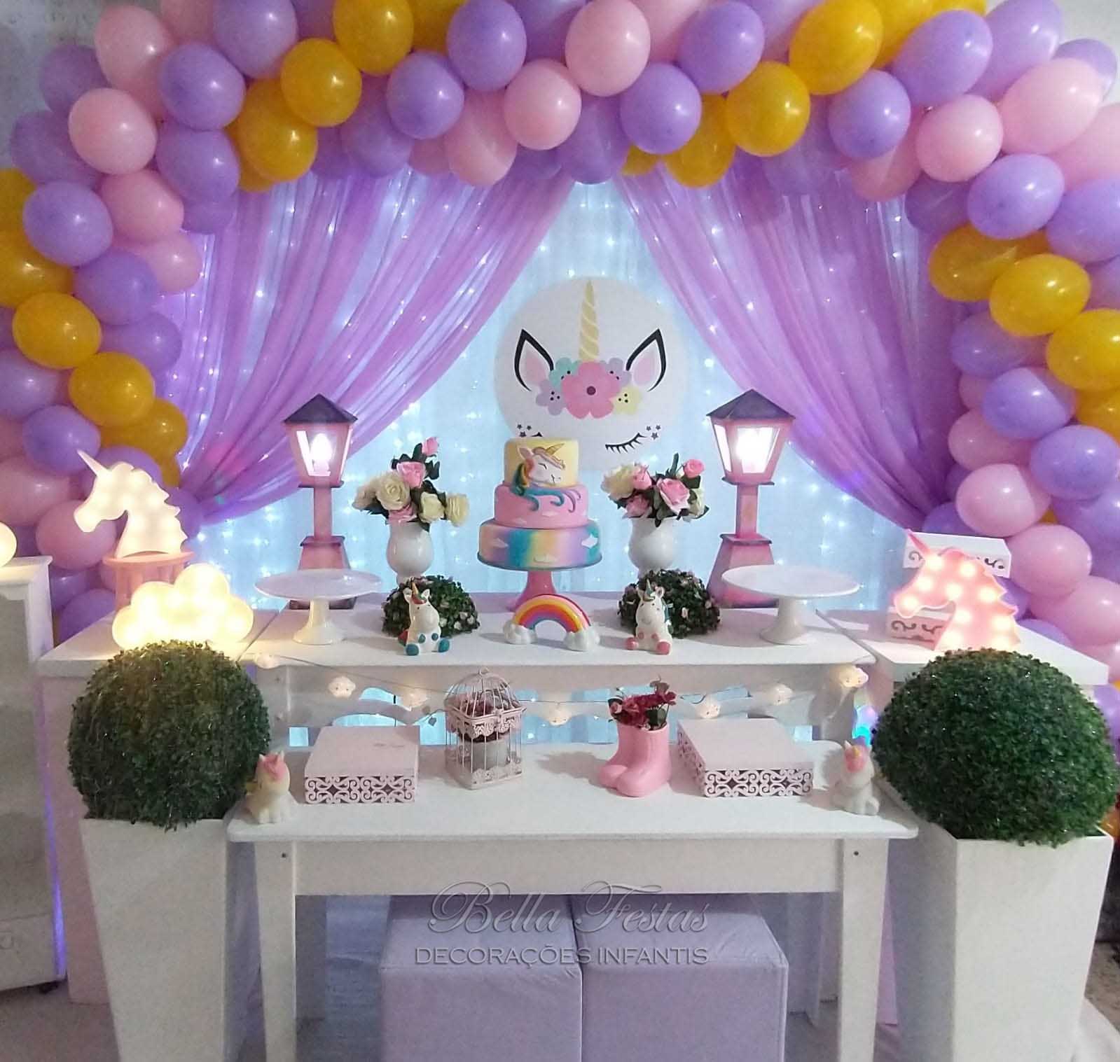 Kits de festa unicórnio completos