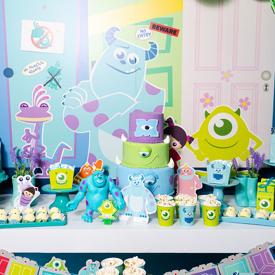 decoração dos monstros s.a