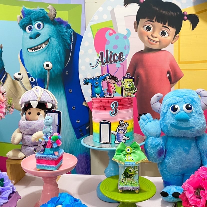 decoração dos monstros s.a