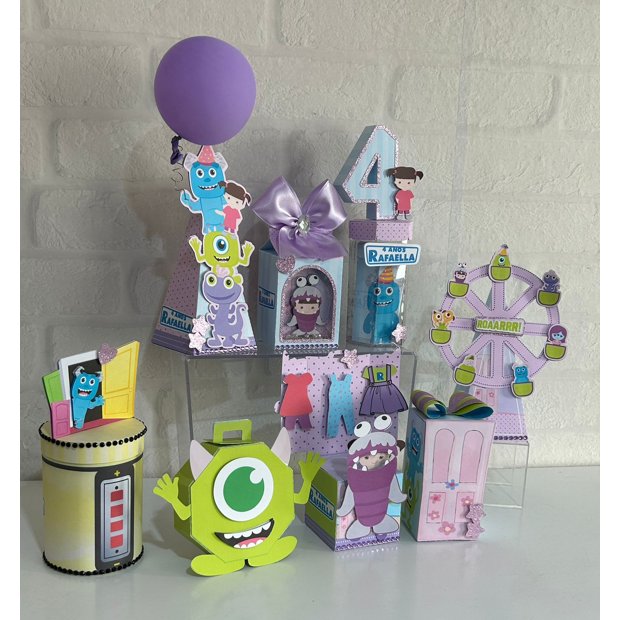 decoração Monstros S.A. vs Toy Story qual escolher