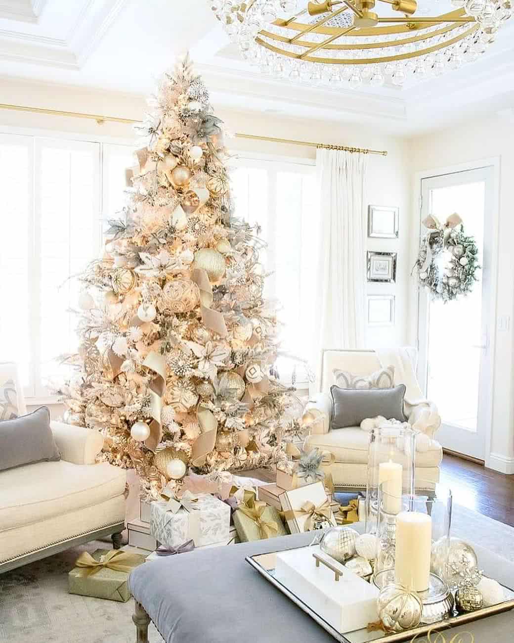 dourado e branco vs dourado e preto na decoração