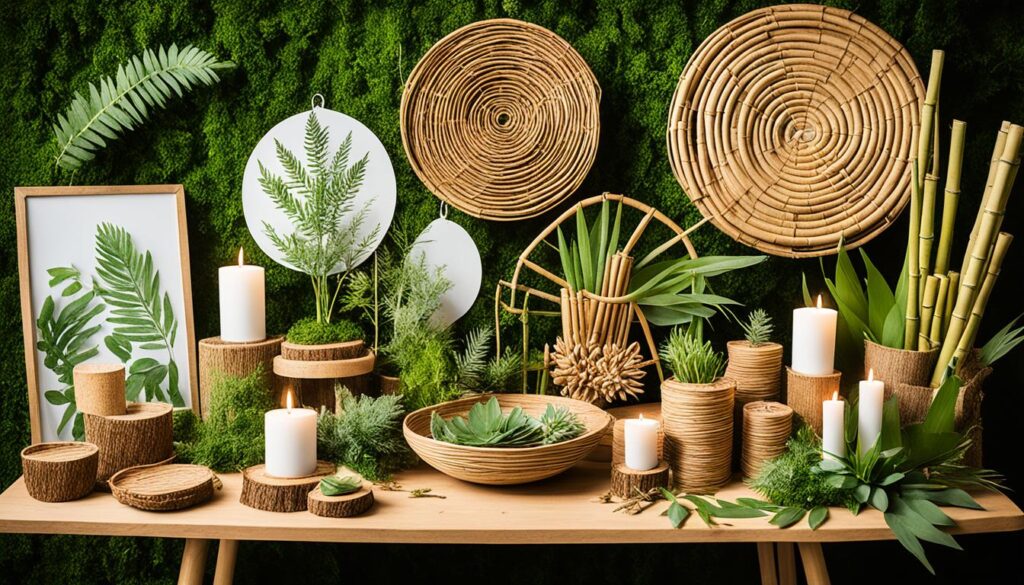 ideias de decoração ecológica para sala de estar