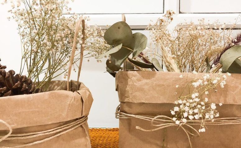 ideias de decoração ecológica para sala de estar