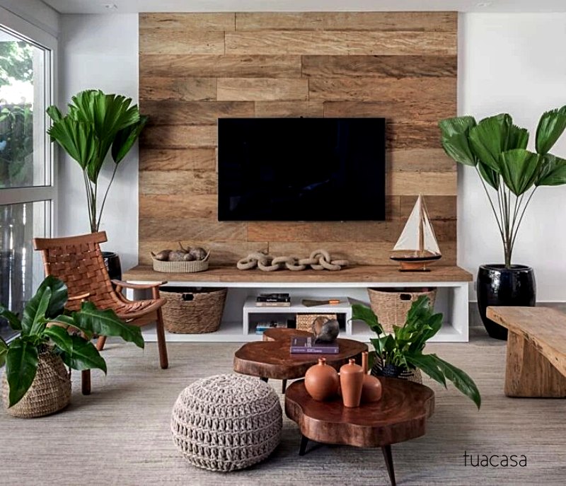 decoração em madeira para parede