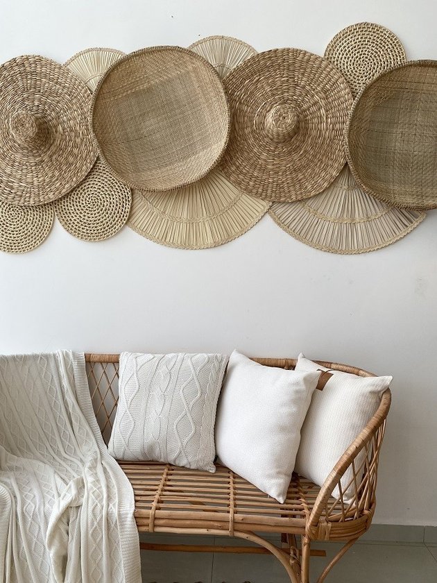 quanto custa decorar parede com palha