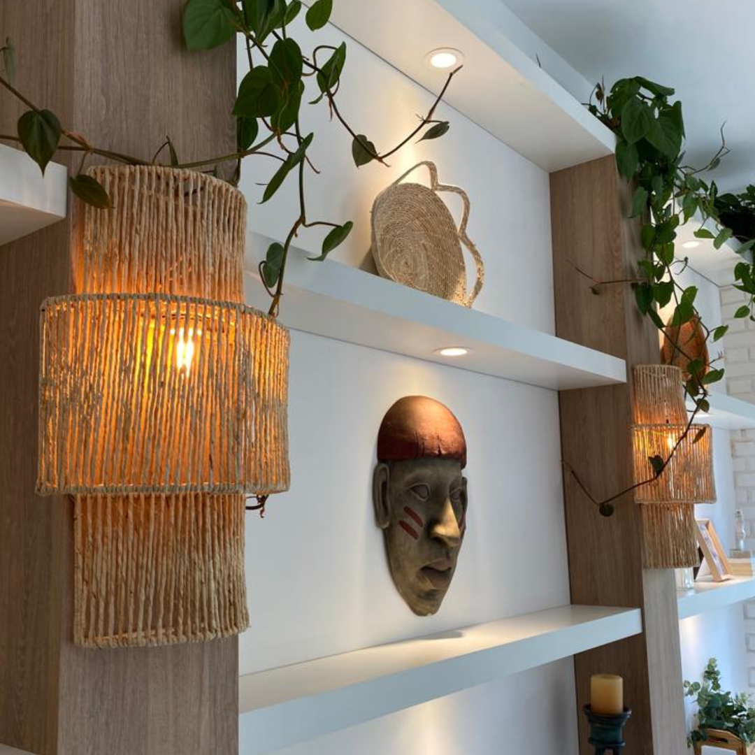 quanto custa decorar parede com palha