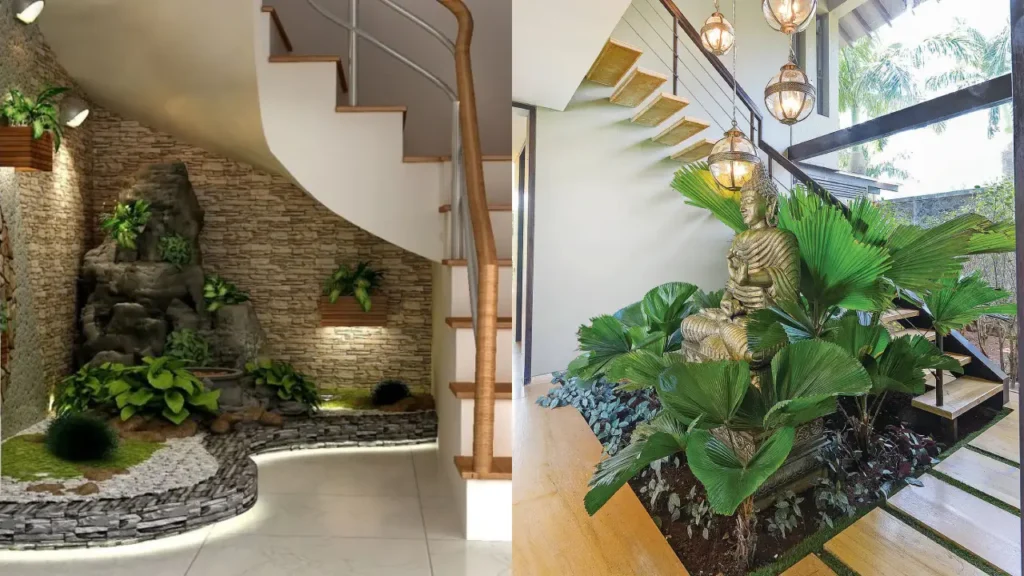 plantas pendentes para escada