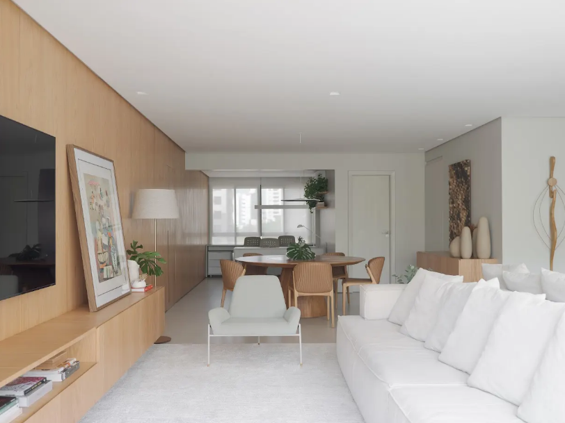 decoração escandinava sala