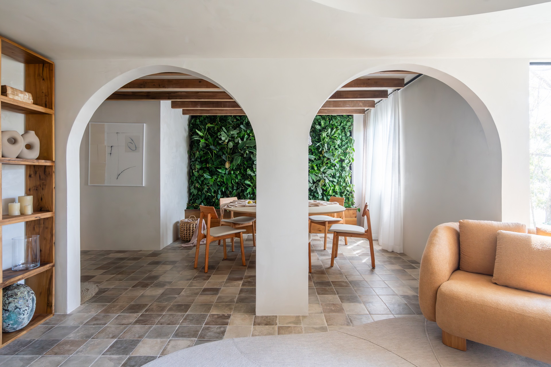 como decorar sala estilo mediterraneo