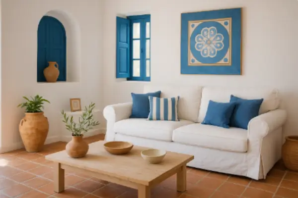 decoração estilo mediterraneo