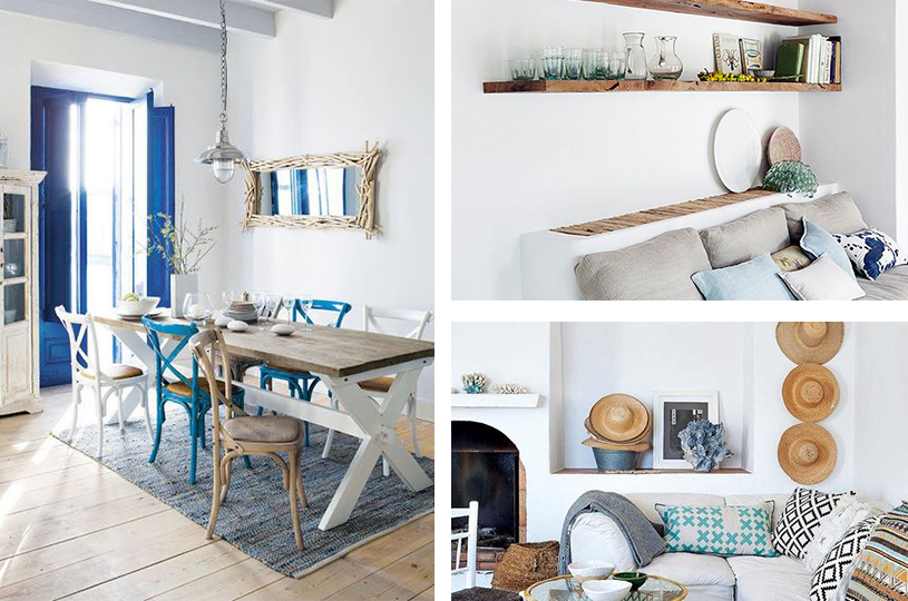estilo mediterraneo vs boho chic