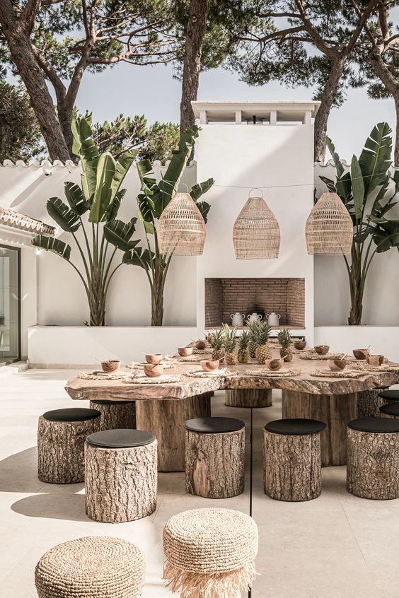 como decorar sala estilo mediterraneo