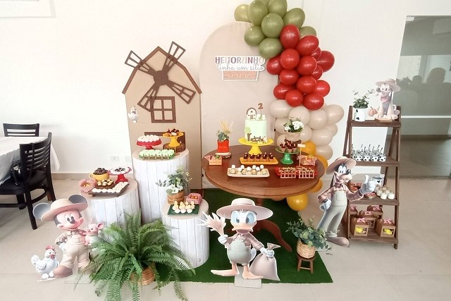 decoração fazendinha menino