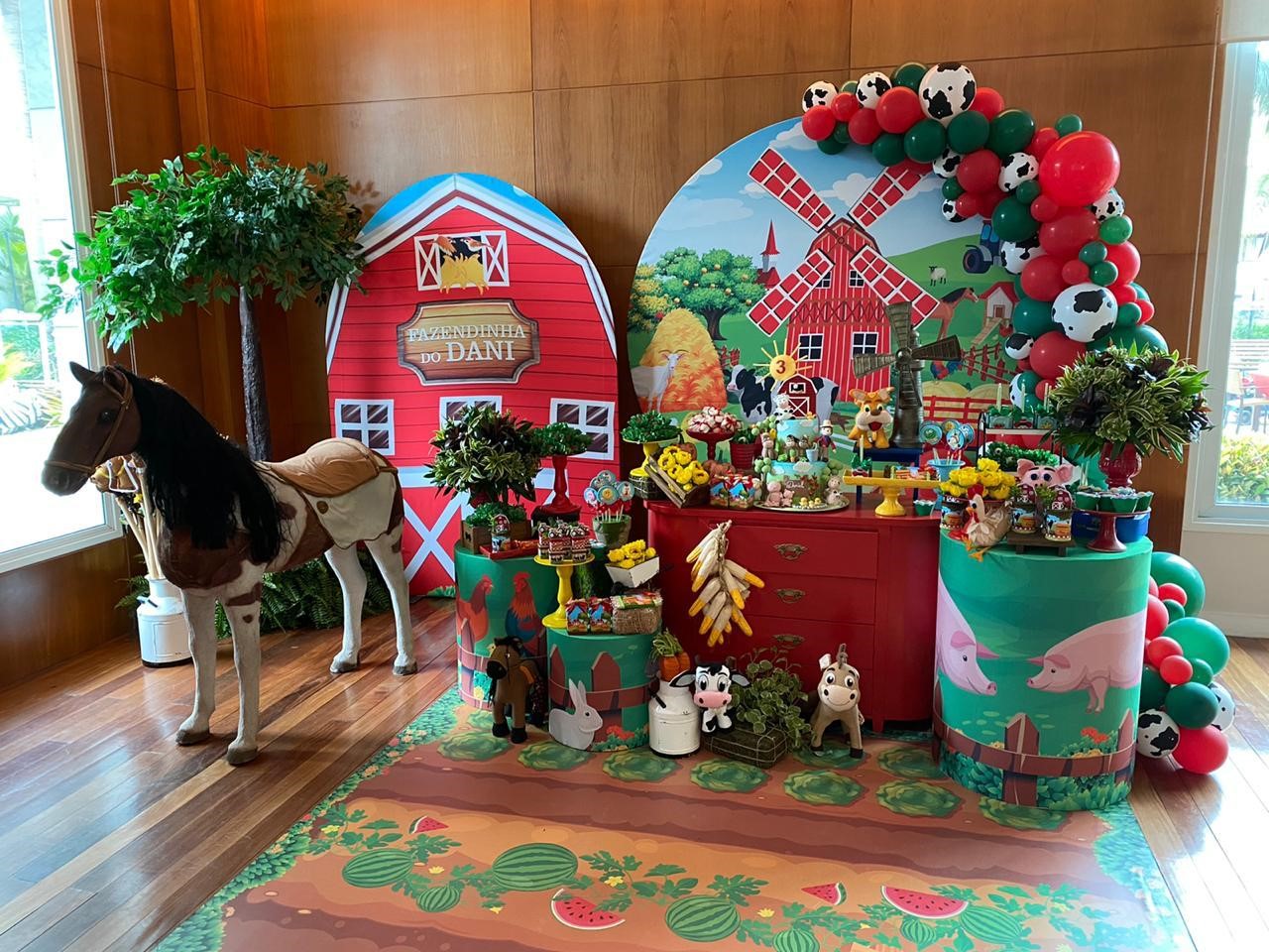 decoração fazendinha 6 anos menino