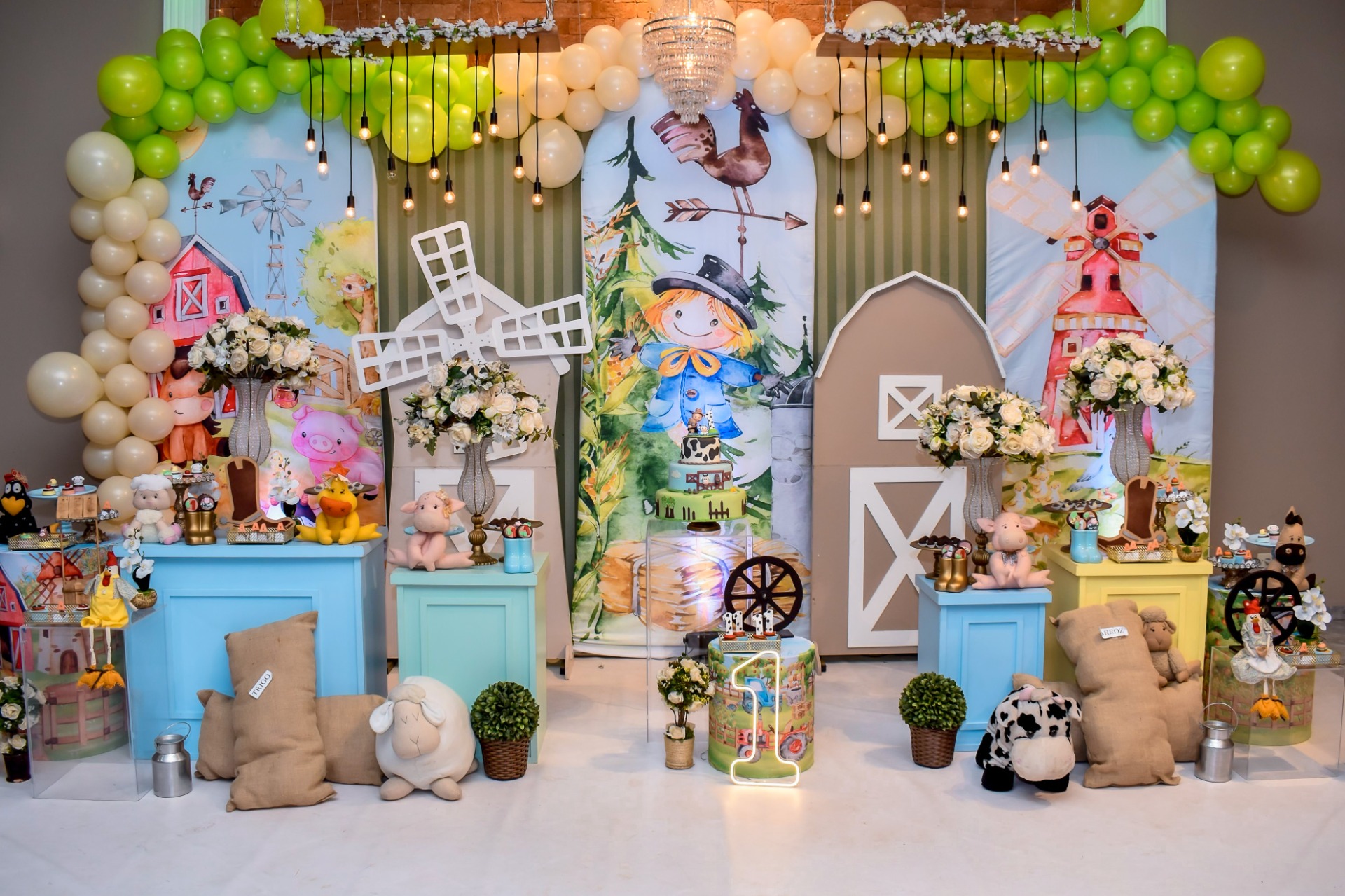 decoração fazendinha 9 anos menino