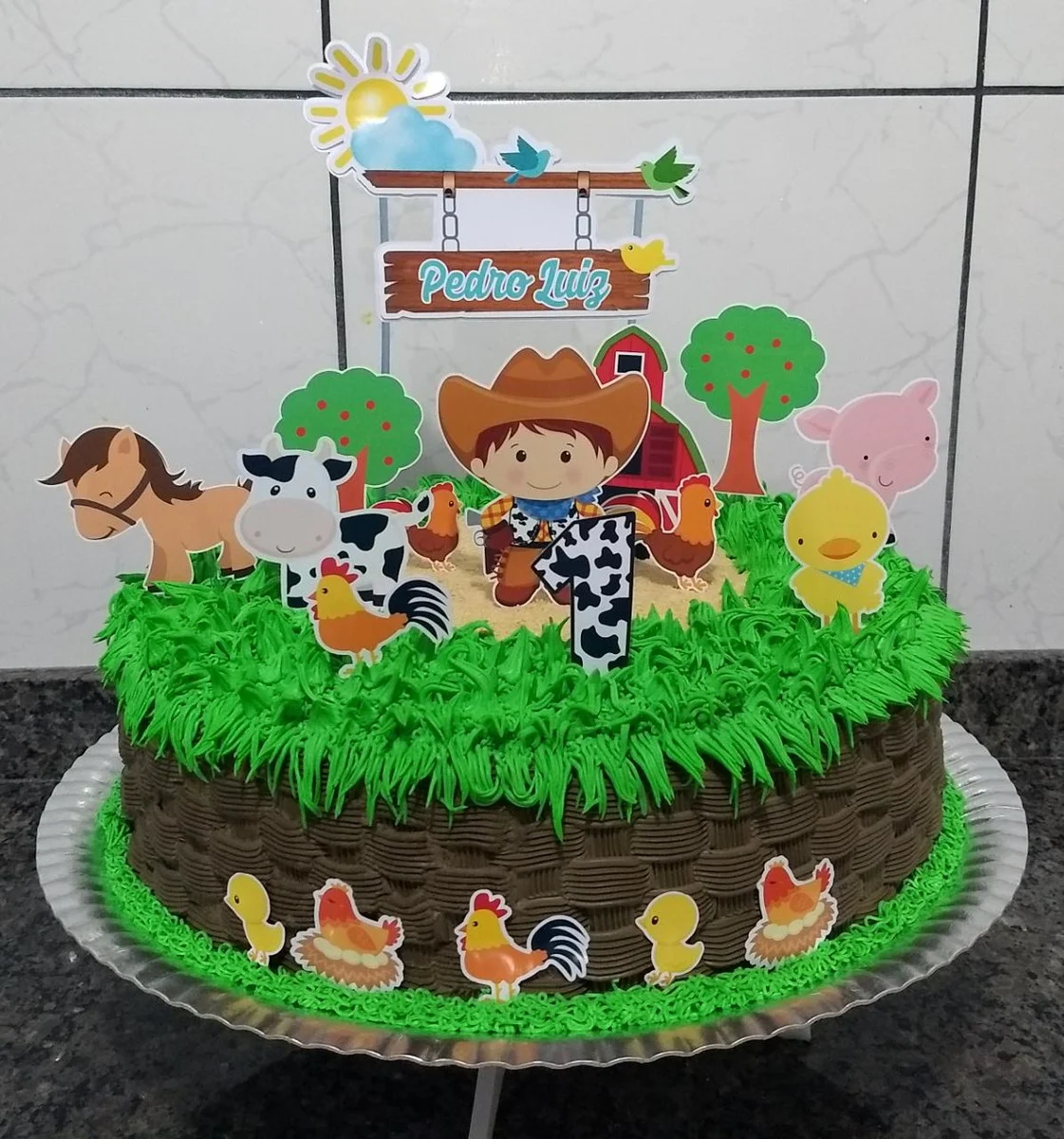 lembrancinha fazendinha menino