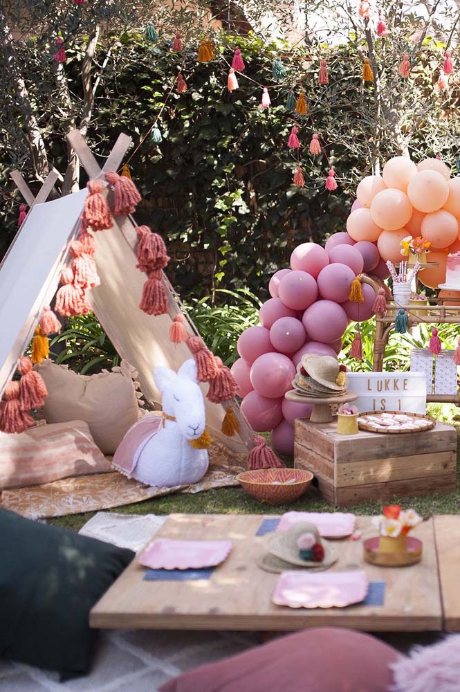 ideias de decoração festa 20 anos minimalista elegante