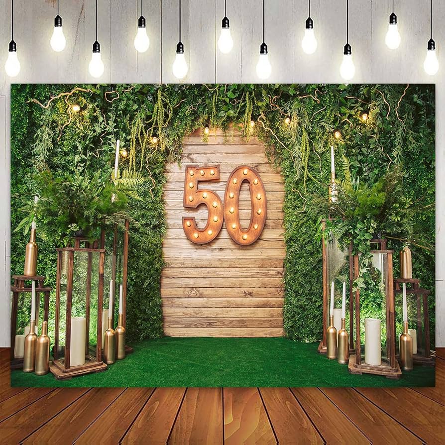 ideias festa 50 anos com flores