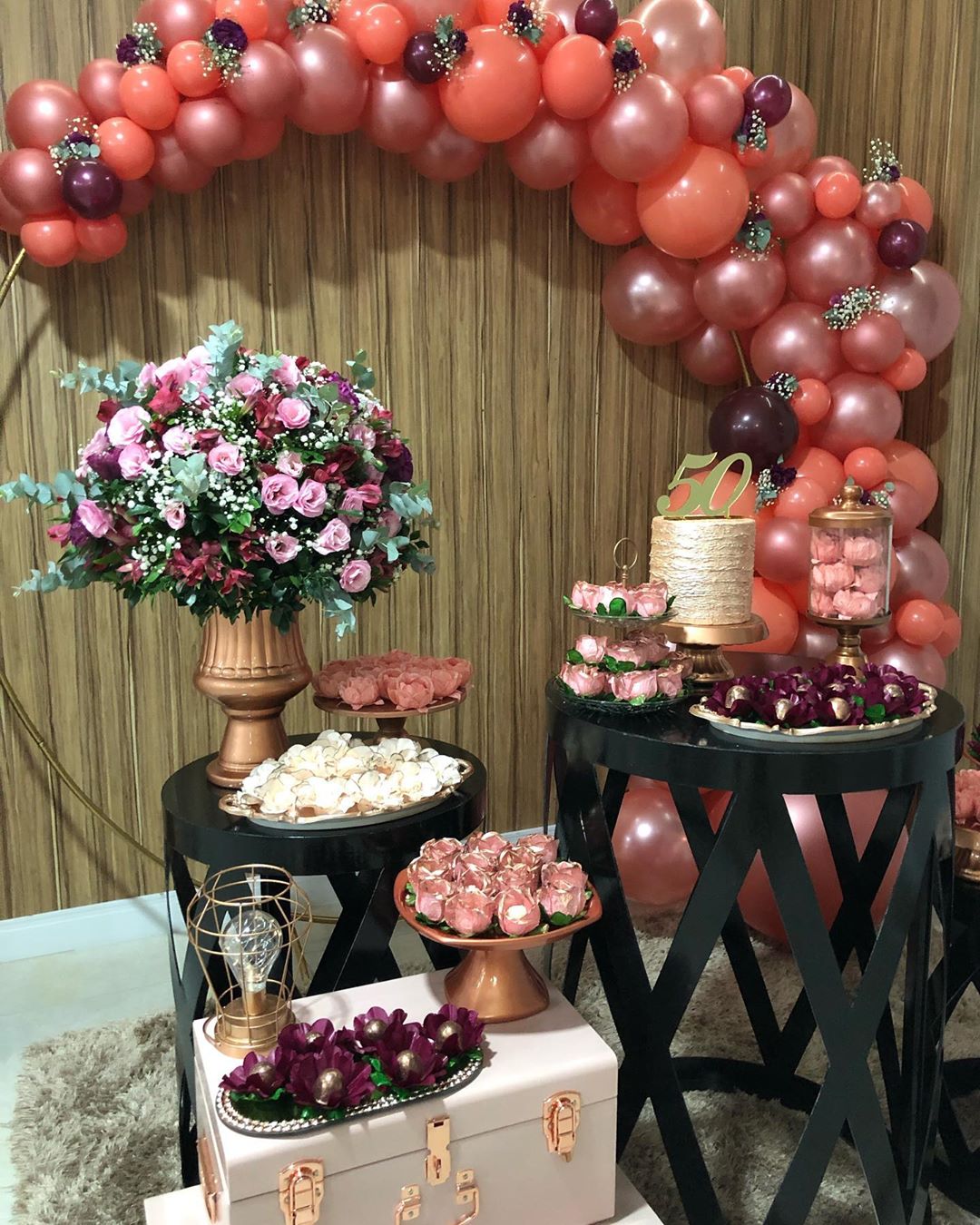 inspiração decoração 50 anos