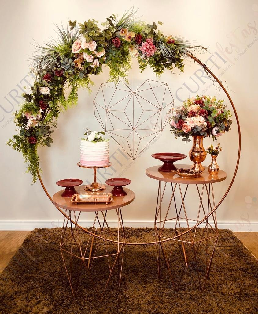 decoração festa adulta minimalista