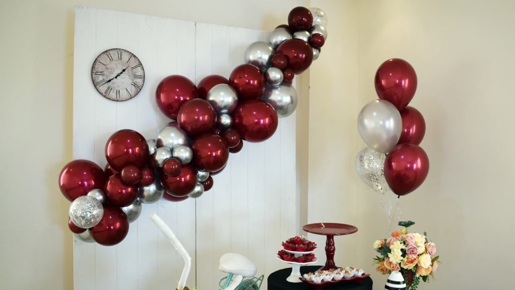 decoração de festa para homem simples