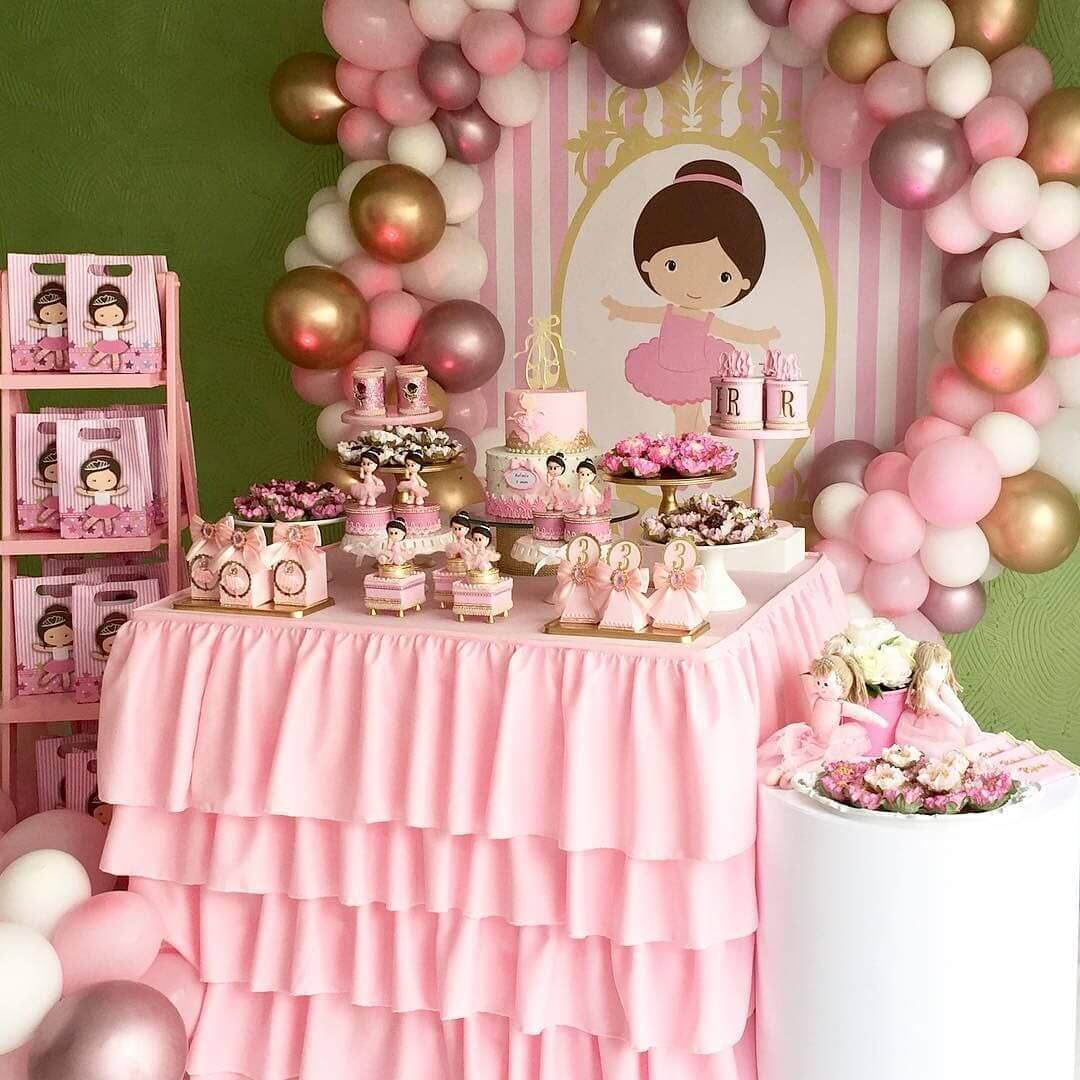 tema bailarina para aniversário
