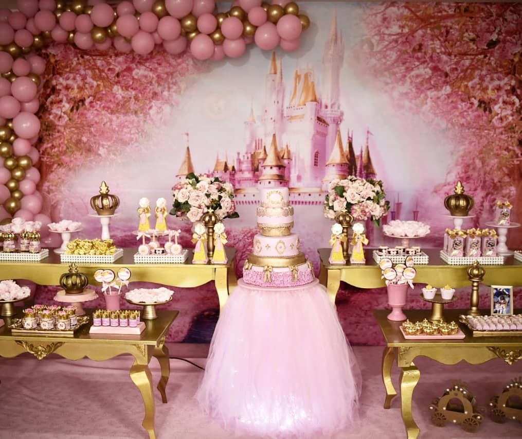 ideias criativas decoração festa das princesas simples