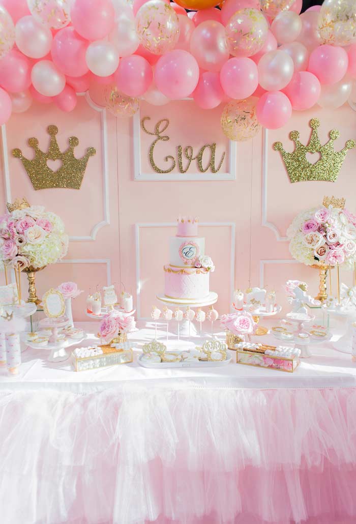 decoração festa das princesas