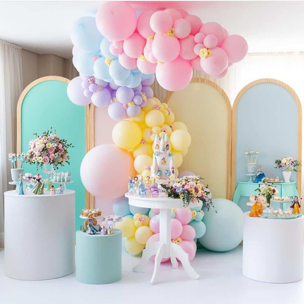 decoração festa das princesas