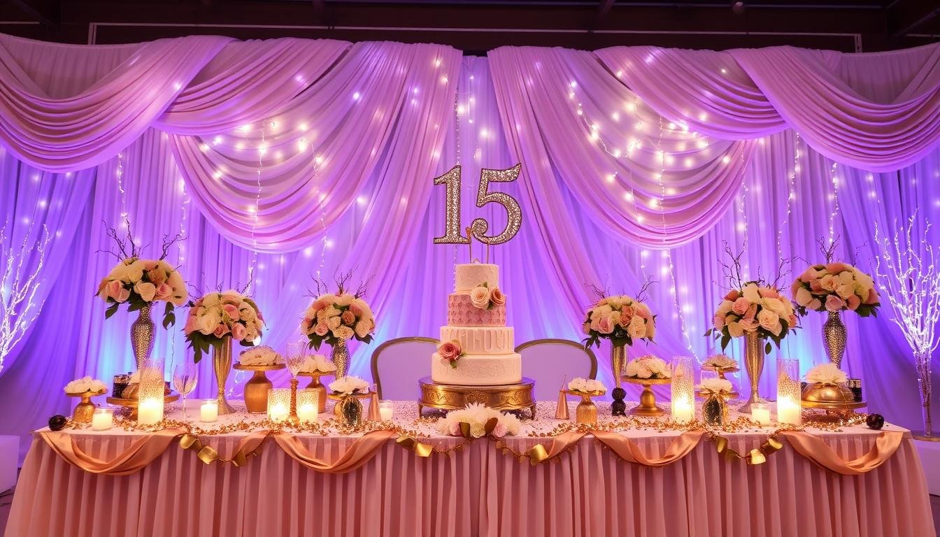 decoração festa de 15