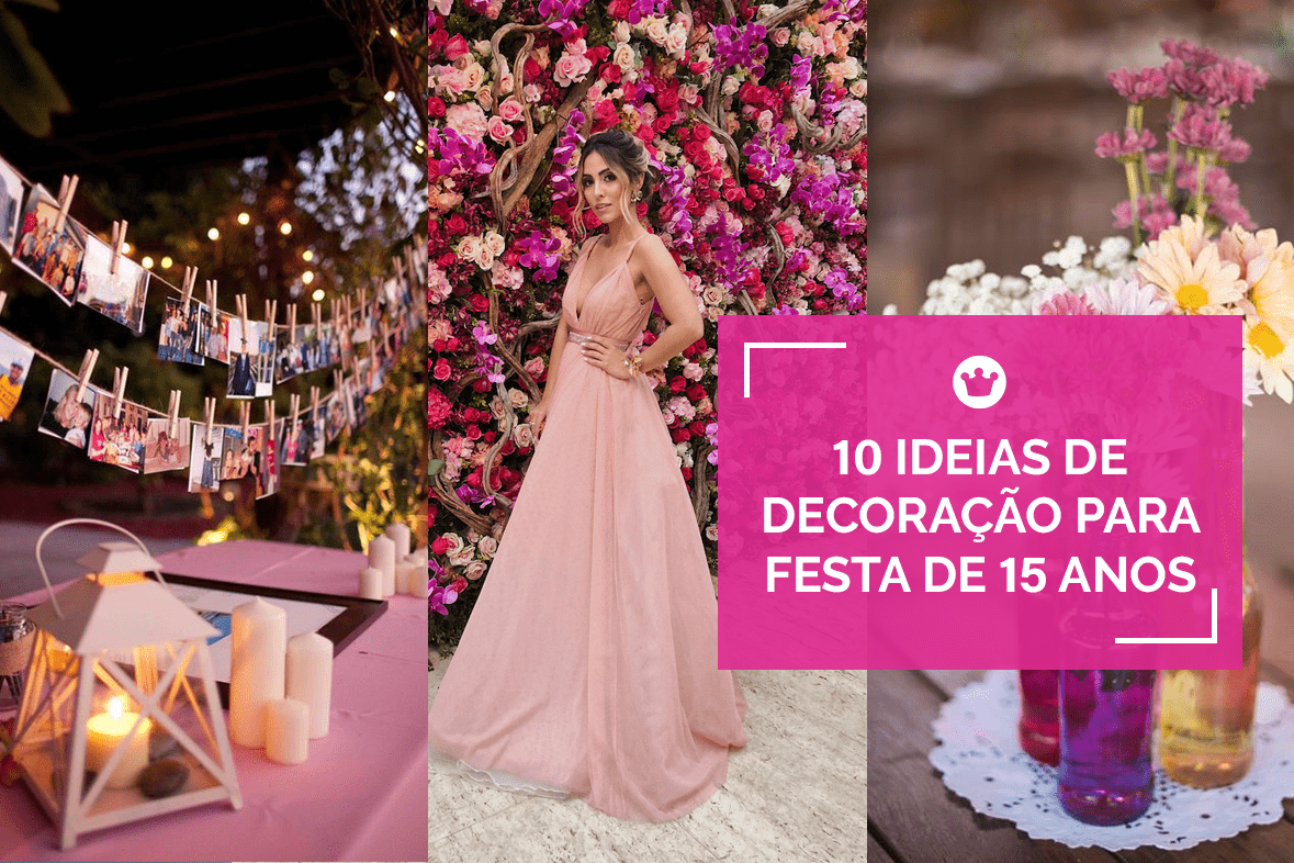 decoração festa de 15