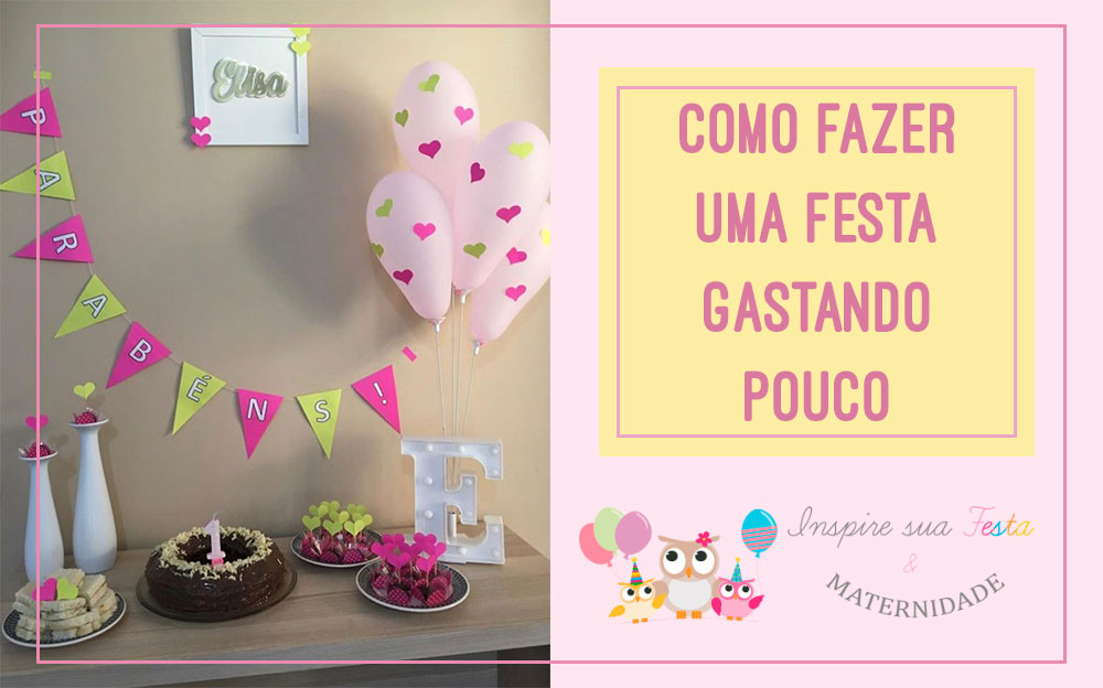 erros comuns na decoração de festa de aniversário simples
