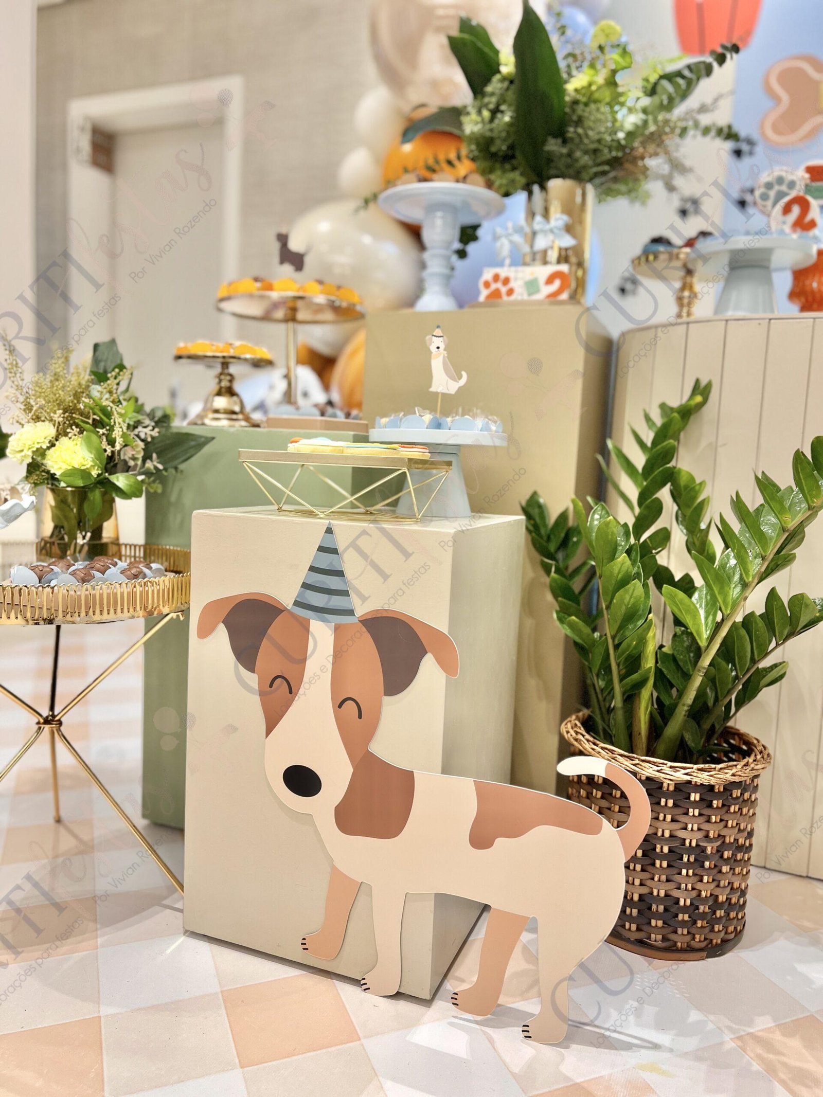 erros comuns ao decorar festa de cachorro